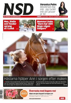 Förstasida Norrländska Socialdemokraten