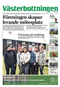 Förstasida Västerbottningen