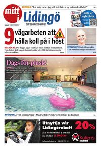 Förstasida Mitt i Lidingö