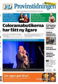 Förstasida Provinstidningen Dalsland