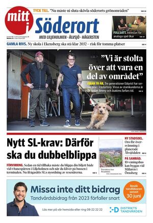 Förstasida Mitt i Söderort Liljeholmen/Älvsjö