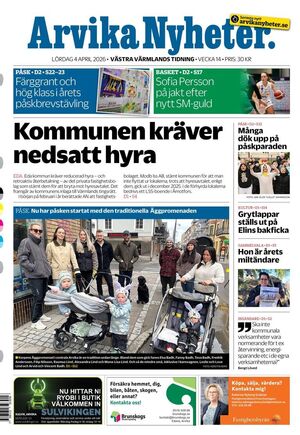 Förstasida Arvika Nyheter