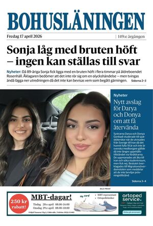 Förstasida Bohusläningen