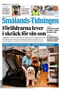 Förstasida Smålands-Tidningen