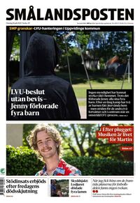 Förstasida Smålandsposten