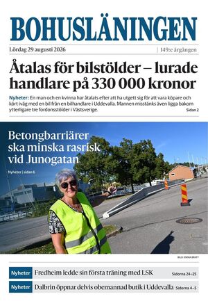 Förstasida Bohusläningen