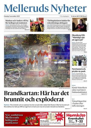 Förstasida Melleruds Nyheter