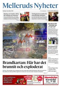 Förstasida Melleruds Nyheter