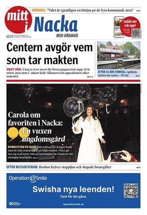 Förstasida Mitt i Nacka
