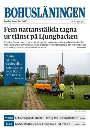 Förstasida Bohusläningen