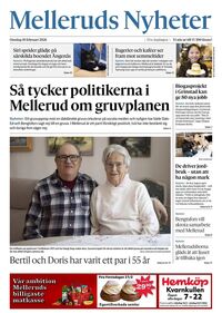 Förstasida Melleruds Nyheter