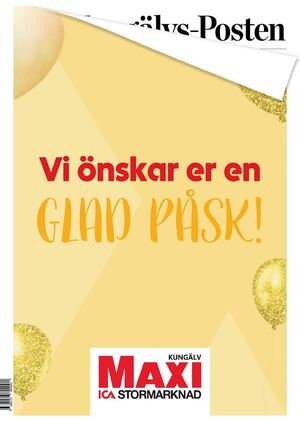 Förstasida Kungälvs-Posten